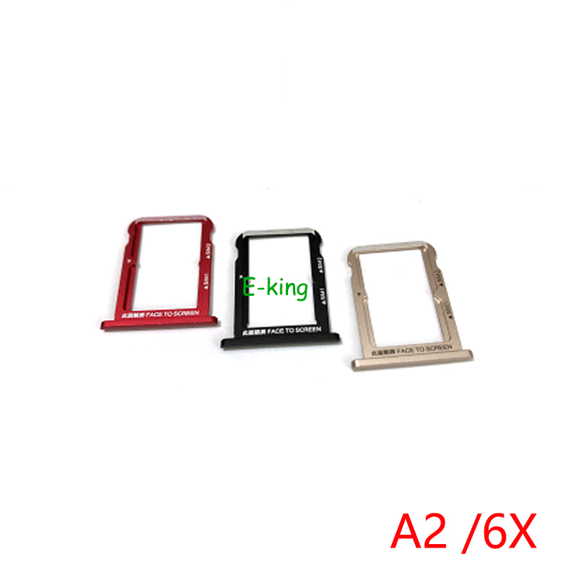 Voor Xiaomi Mi A2 Lite 6X 6 Pro Sim Card Slot Lade Houder Sim Card Reader Socket