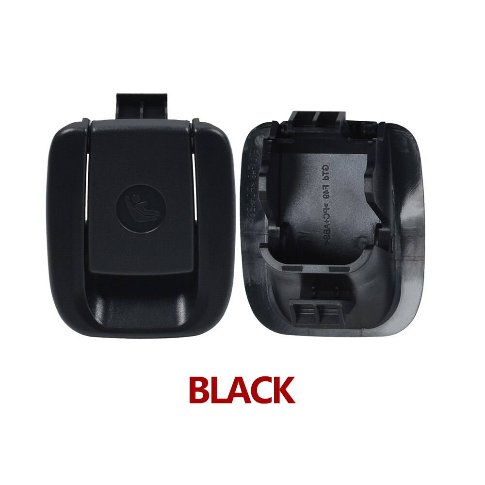 Anclaje Interior de asiento de seguridad para niños, cubierta de conector de botón ISOFIX para BMW 2S F45 F46 X1 F48 F49 X2 F39: F48 F49 F39 BLACK