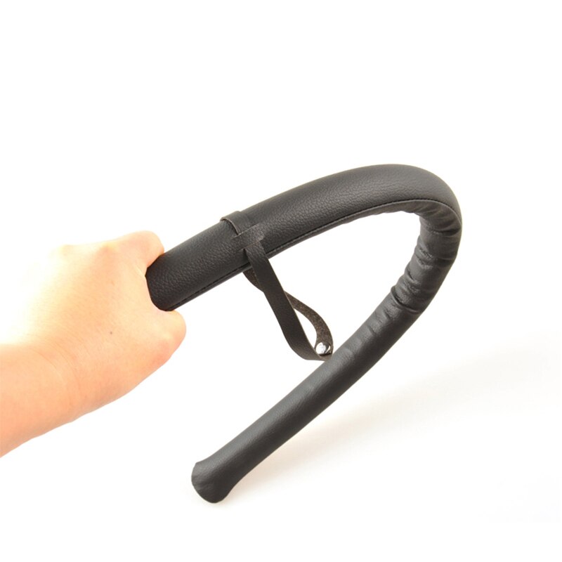 Soft Leather Dog Train Cane Bendable Training Sticks Hit Dog Guide Supplies Pet Rods for Police K9 Schutzhund German Shepherd