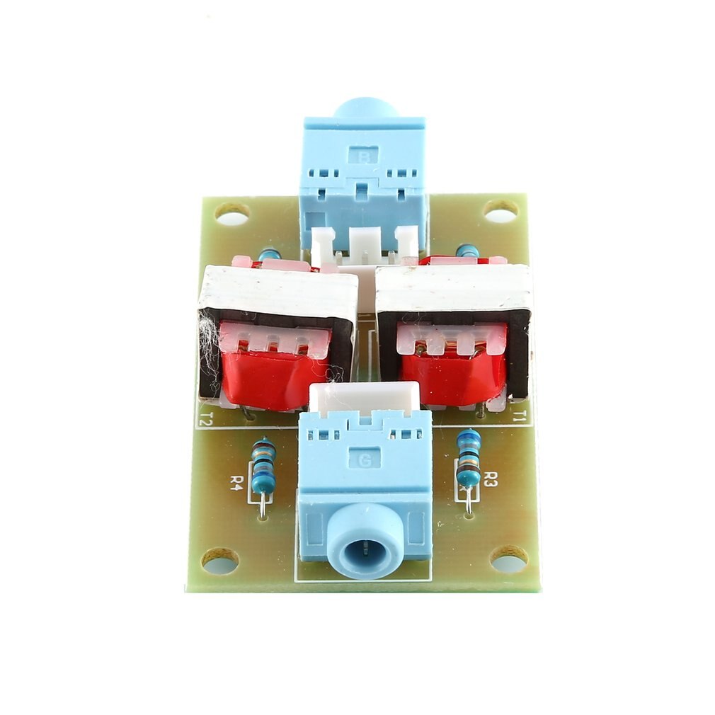 Stereo /Audio Isolator Vehicle Common Ground Suppression Interference Noise Eliminator Module Transformer Coupler XH-M372