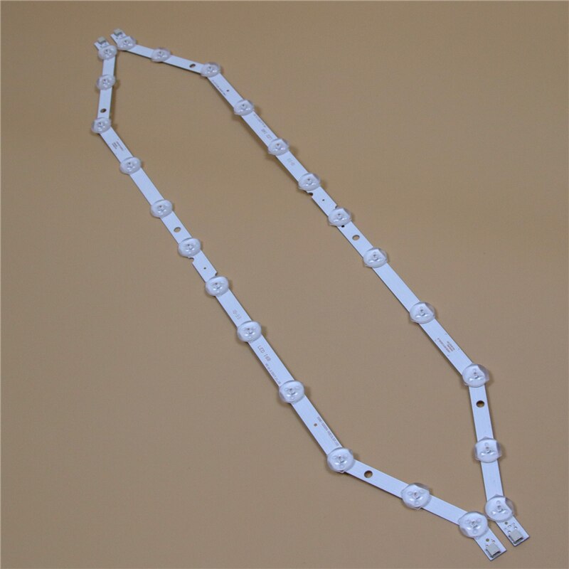 32inch TV LED Light Bars For Samsung HG32ED590HBXEN HG32ED590HBXRU HG32ED590HBXXU Backlight Strips Kit 12 LED Lamps Lens 2 Bands