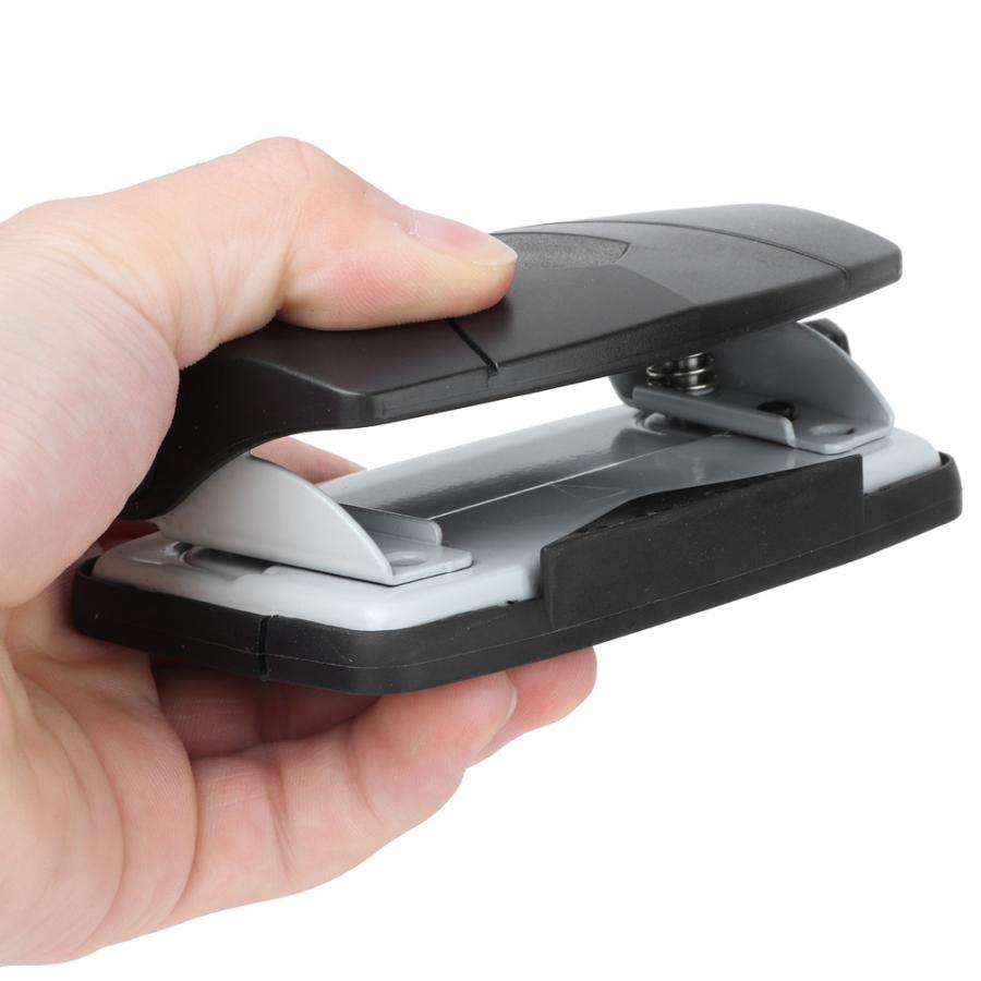 Universele Gat Slot Puncher Papier Praktische 2 Gat Papier Punch 10 Vellen Praktische 2 Gat Papier