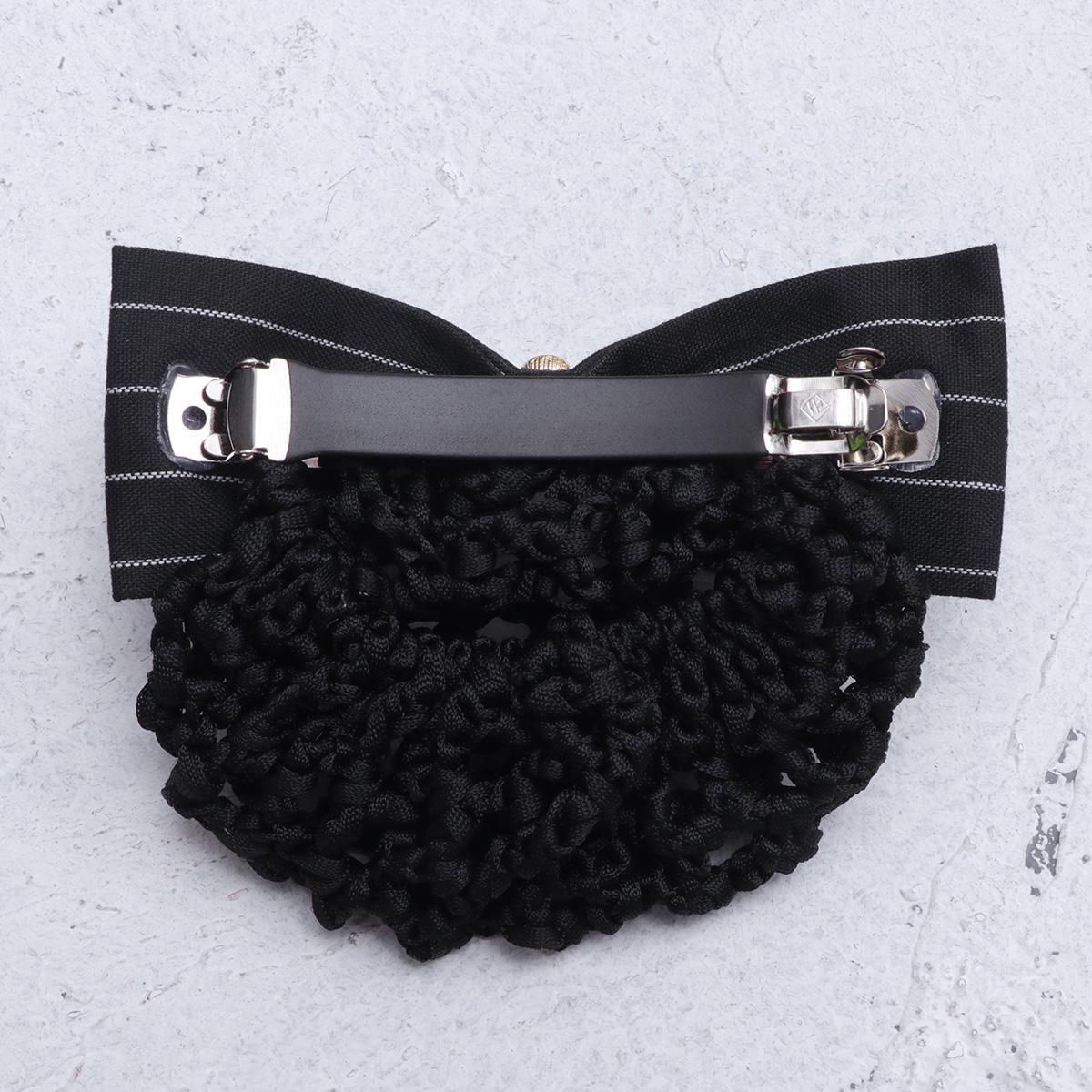Clips für Haare Haarnetz Perle Schleife Kopfschmuck Elastische Dutt Netze Gittergewebe Nieten Fräulein
