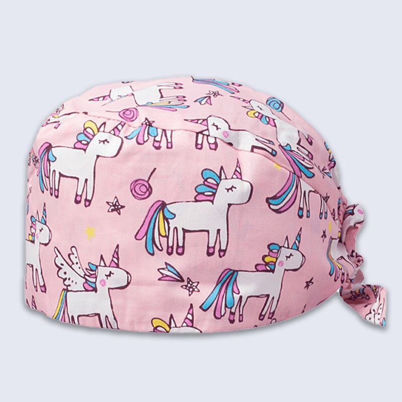 Sombrero de enfermera para médico y cirugía, gorros quirúrgicos para laboratorio, tienda de mascotas, médico, enfermería, para quirófano, para mujer, novedad: M-058