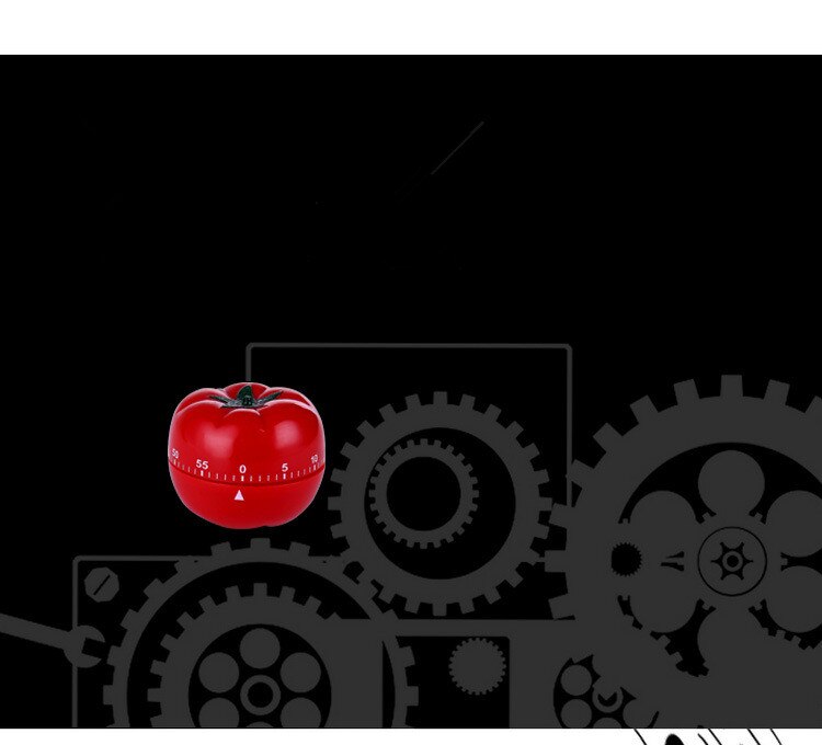 1pc 1-60 min 360 graders tomattimer köks mekanisk timer nedräkningstimer påminnelselarm  ok 0593