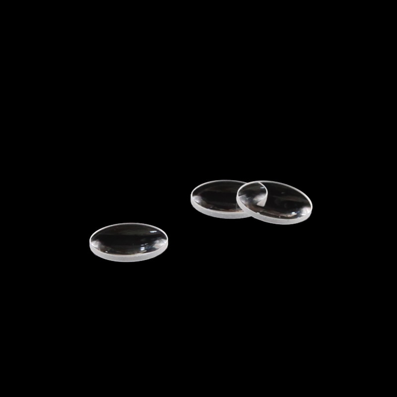 optical glass convex lens diameter 15mm focal length 11.81mm sample K9 mini magnifier
