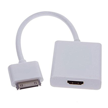 HDMI 30 pin to HD cable Suitable for ipad 2 3 to HDMI female converter 30 pins male adapter for iphone 4s TV projector