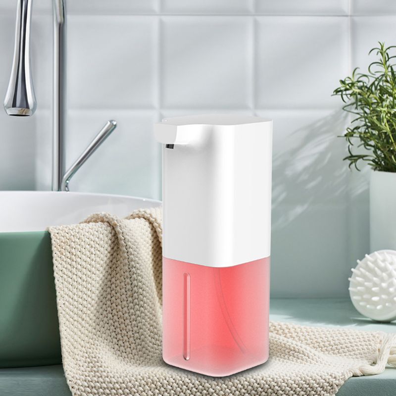 Automatic Induction Foam Soap Dispenser Smart Sensor Touchless USB Charging Hand Washing Dispensers for Bathroom Kitchen