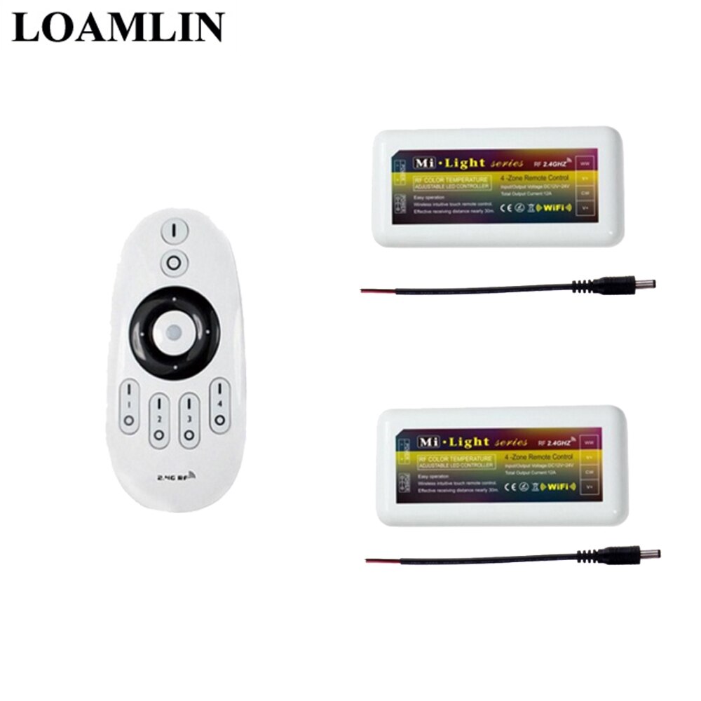 Mi licht CCT Fernbedienung Led-Controller 2,4G Wifi Ibox2 Control CW/WW Led Dimmer Für Farbe Temperatur Led streifen DC12-24V