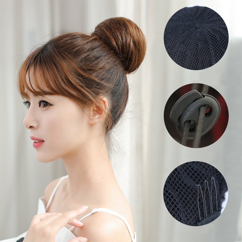 LANLAN Synthetische HairUp Doen Hair Extensions Meerdere kleuren Beschikbaar Chignon Weerstaan Hoge Temperatuur Donut Buns haaraccessoires