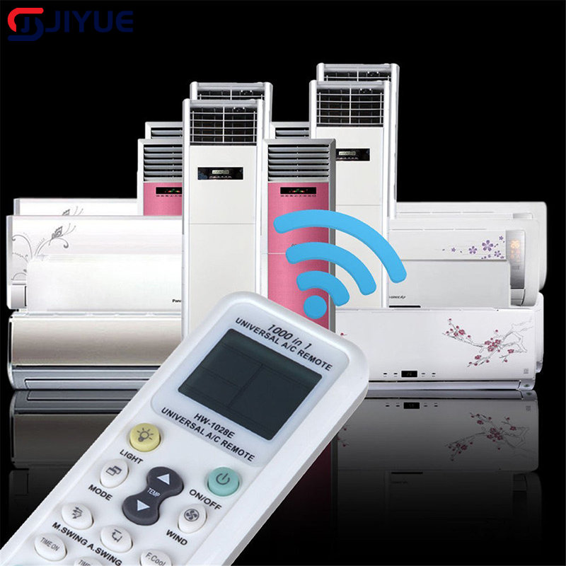 1000 en 1 Control remoto inalámbrico K-1028E AC Digital LCD consumo de energía aire A/C Control remoto Universal para aire acondicionado