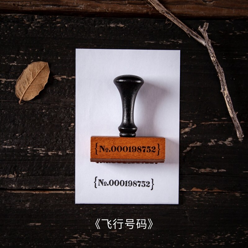 DESIGNPHIL 35455006 Midori Stempel Roterende Stempel Datum Bloemenprint