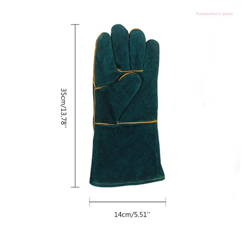 Wild Animals Handling Gloves Bite Proof Reptile Snake Lizard Protection Gloves HX6D