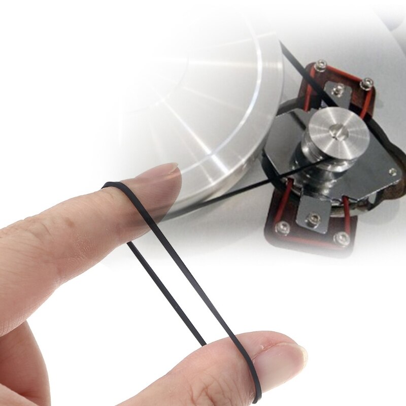 Home Components 100Pcs Mix Cassette Tape Machine Belts for DVD Recorder