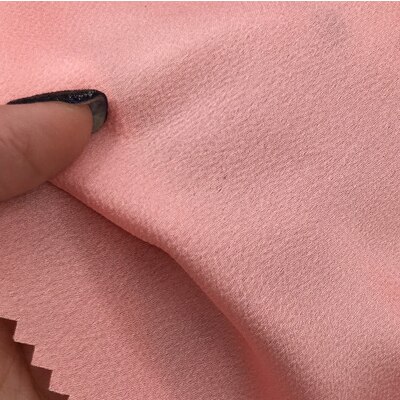 Zachte Seersucker Bubble Satijnen Stof Plain Polyester Effen Kleur Voor Jurk, Shirts, rok Doek Zwart Wit Roze Rood Door De Meter