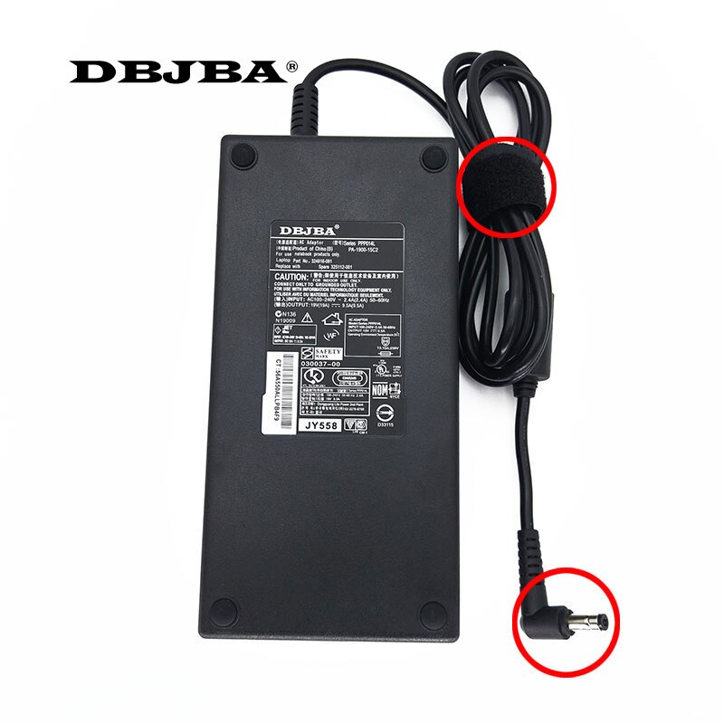 19 V 9.5A 5.5*2.5mm 180 W ordinateur portable adaptateur secteur chargeur pour Asus G55VW G75VW G75V ROG G750 G750JM alimentation