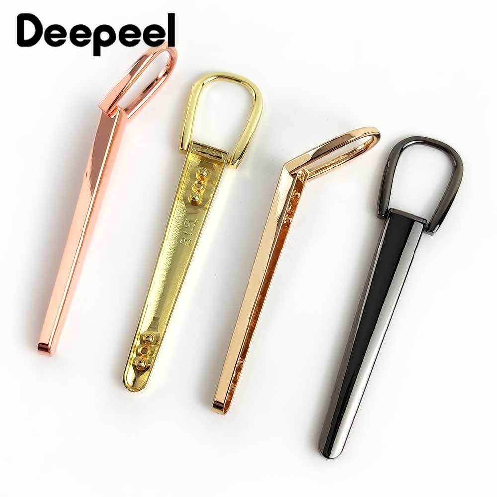 Hebillas de Metal para bolso, accesorio de para bolsos, hebilla decorativa, Conector de gancho, accesorios de Hardware DIY, 2/4 piezas