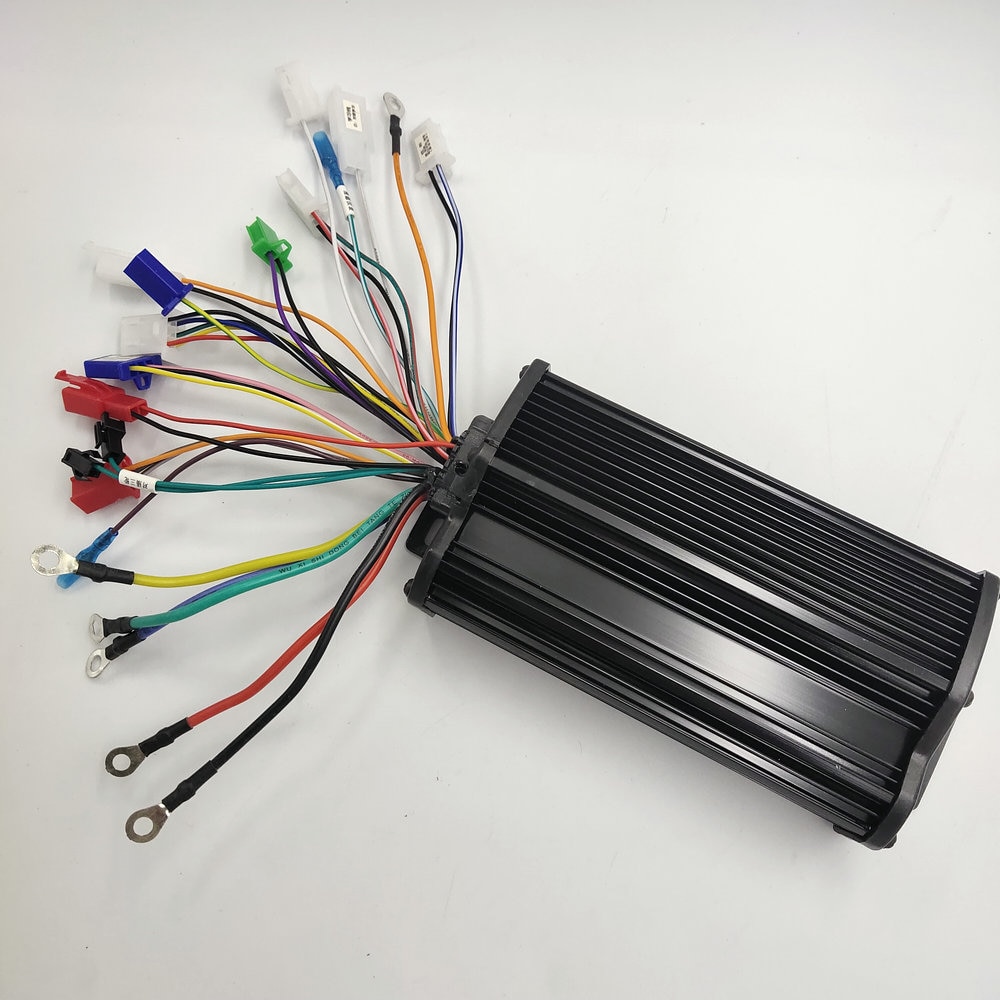 Controlador de onda sinusoidal de 36v48v60v64v30A, señal de velocidad YXT, accesorio para bicicleta eléctrica, triciclo, MTB, Scooter, monopatín, piezas Diy