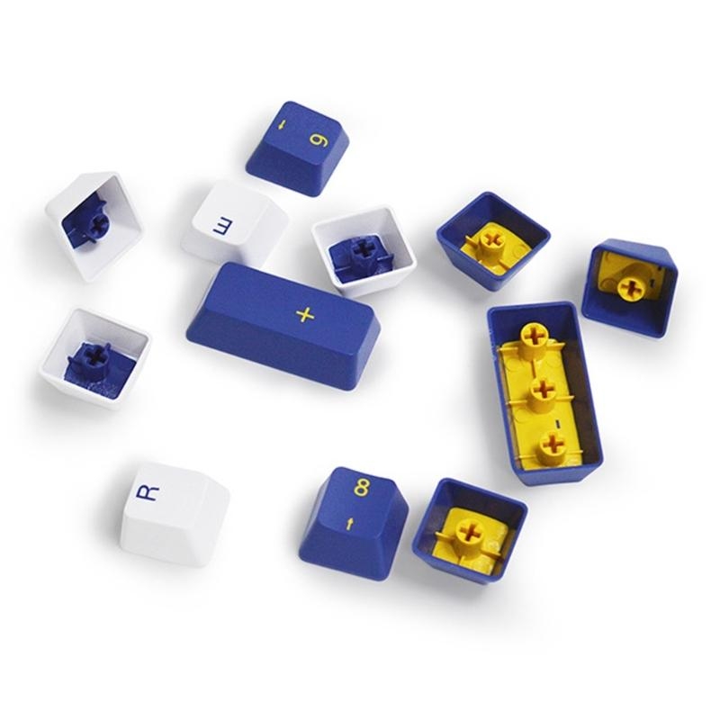 F68C 132-klawisz dwukolorowy proces stylowy zestaw Keycap Profil OEM Keycaps dla klawiatury mechanicznej bez zwrotu