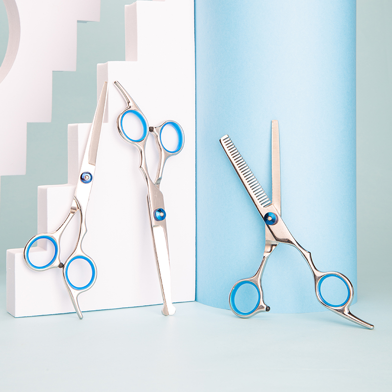 Tijeras de peluquero de 3 estilos, herramienta de peluquería para cortar el cabello, accesorios de barbería de acero inoxidable, herramientas de corte de pelo para salón en casa