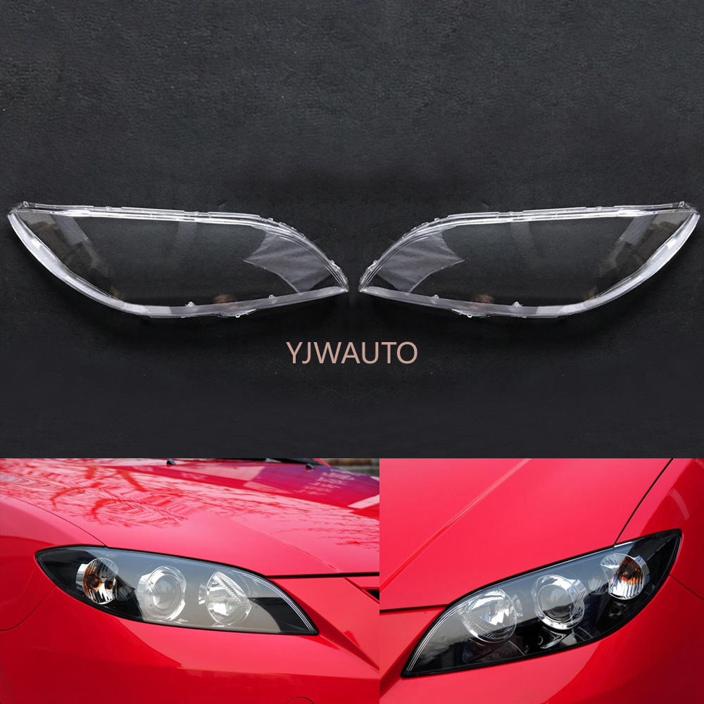 Headlamp Lens For Mazda 3 2006 Headlight Cover Car Replacement Auto Shell ( Sedan)