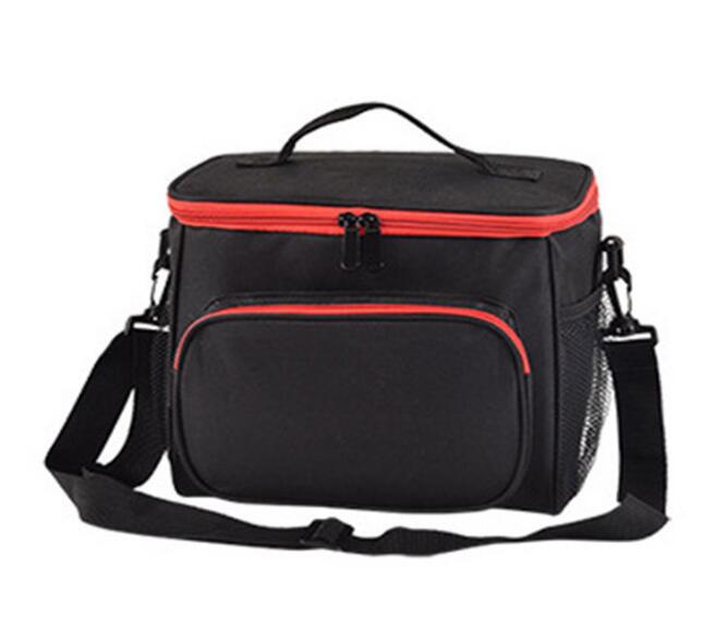 Oxford Waterdichte Outdoor Warmte Behoud Lunch Bag Lunchbox Tas Lunch Tas Picknick Tas: Rood