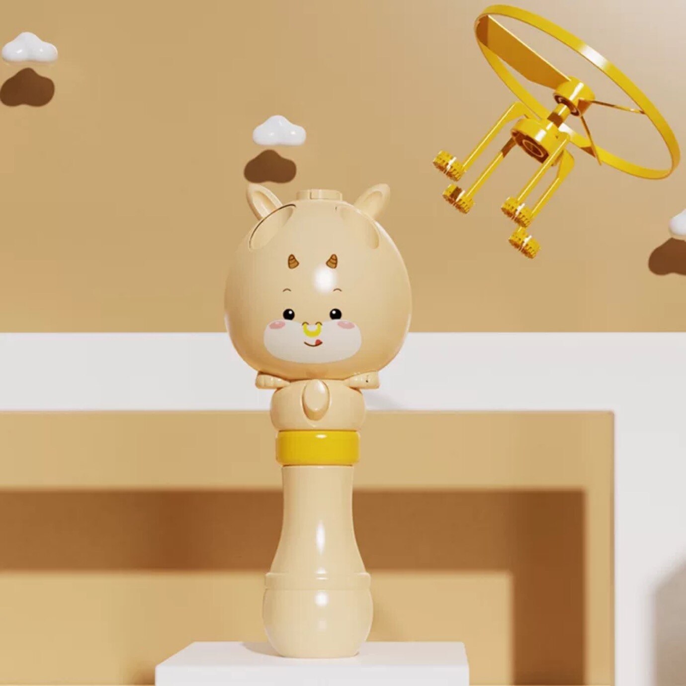 Bamboe-Dragonfly Bubble Machine Voor Kinderen