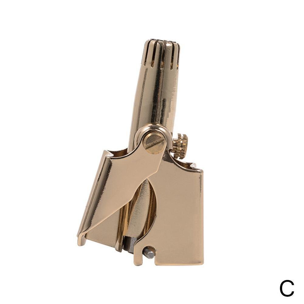 Manual Stainless Steel Washing Nose Trimmer Device Mechanical Ear Nose Hair Trimmer Shaving And Hair Removal Tools Woman