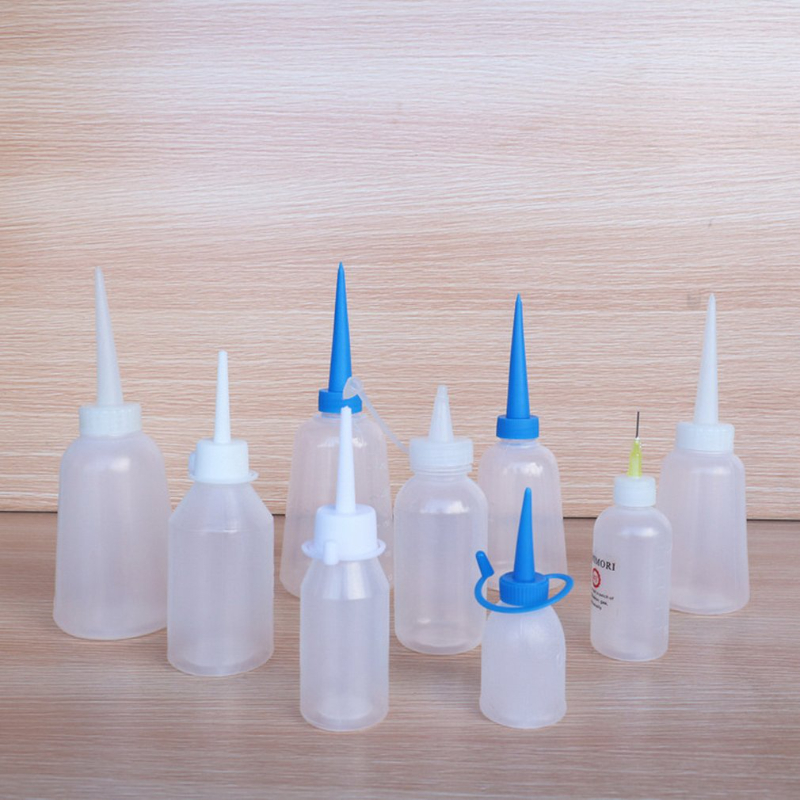 30Ml Verdikte Plastic Fles Lijm Olie Fles Tip Olieman Fles Water Voor Olie Outlet Naald Tip Applicator Precisie Fles