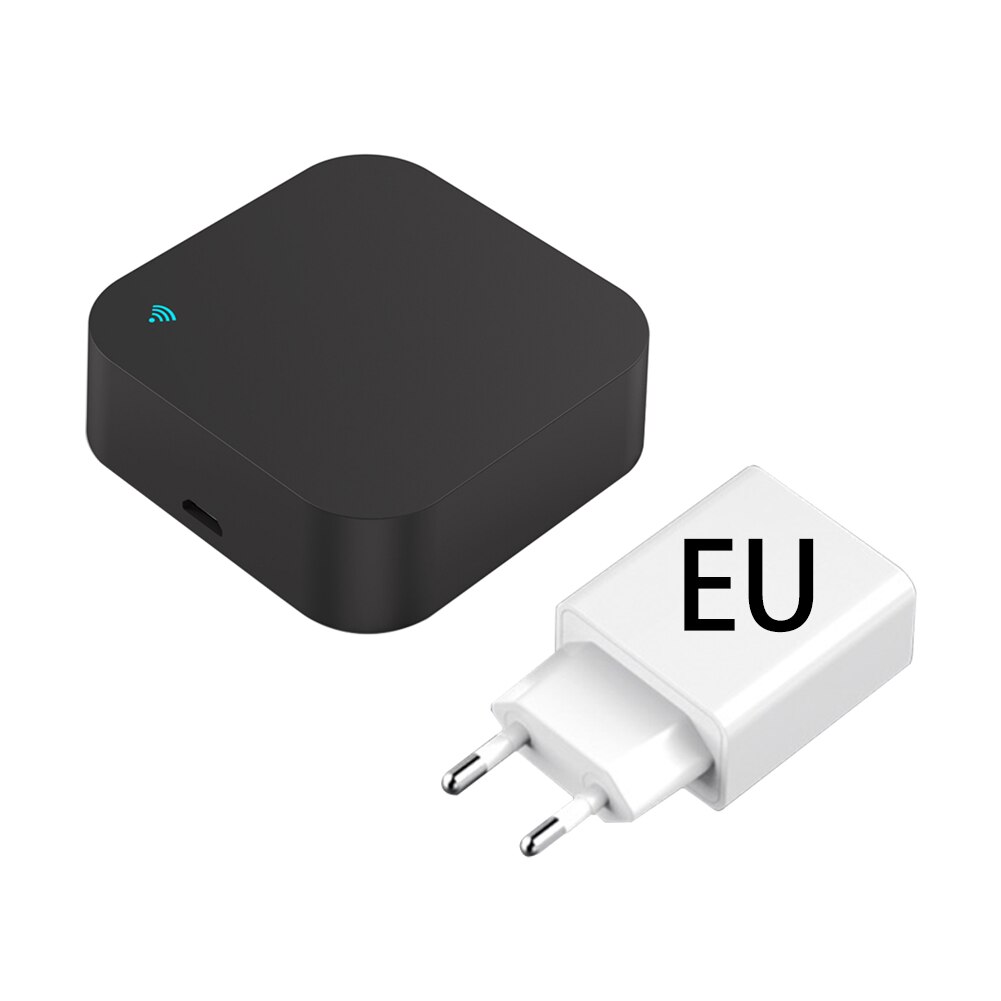 Tuya Smart Life WiFi IR remote control with Temperature and Humidity Sensor Voice Control with Alexa and Google home: IR Remote EU PLUG