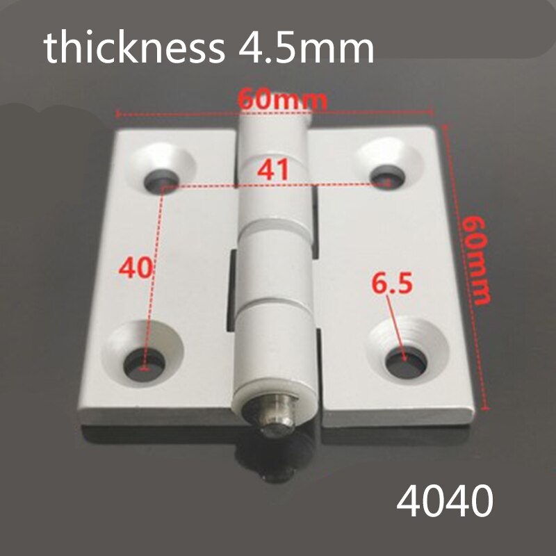/3030/4040/4545/5050 fertig Aluminium Scharnier Aktive Scharniere Profil Verbindungen: 4040 Splitter