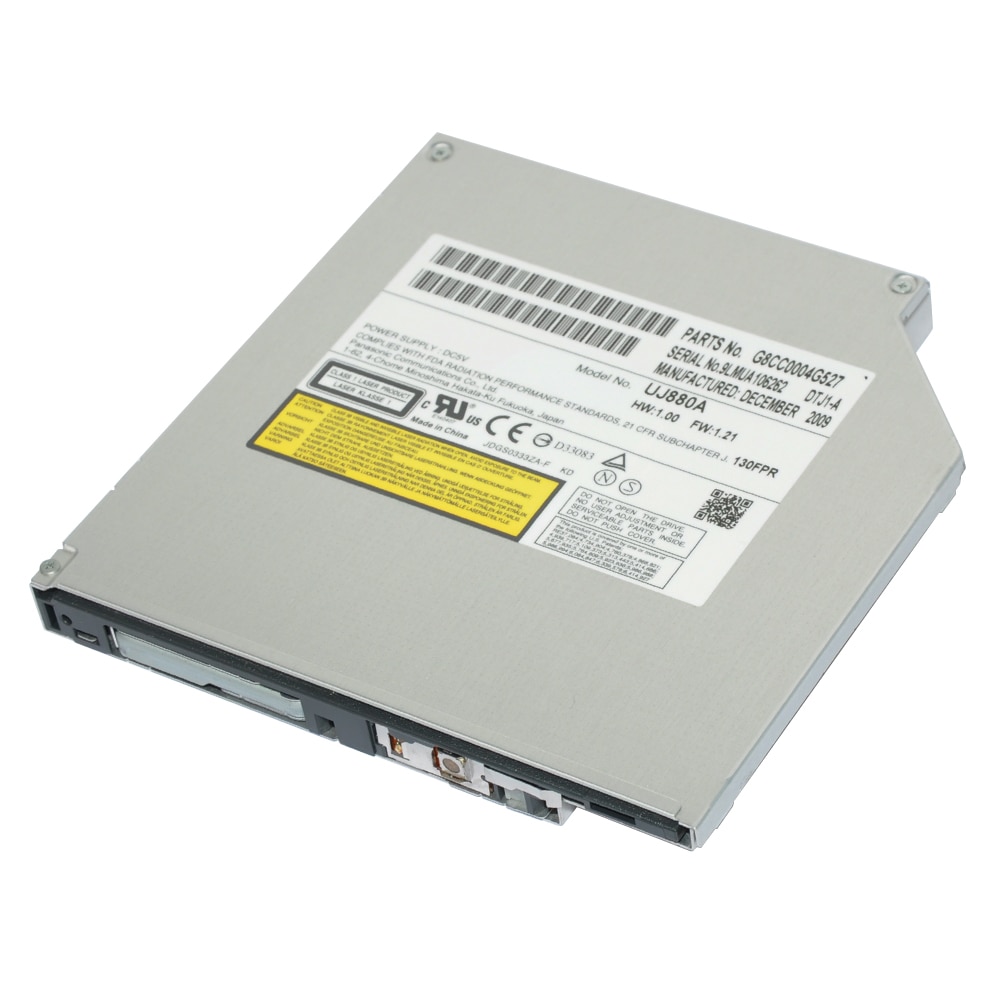 DeepFox 12.7mm DVD ROM Optical Drive CD/DVD-ROM CD-RW Player Burner Slim Portable Reader Recorder For Laptop With Panel