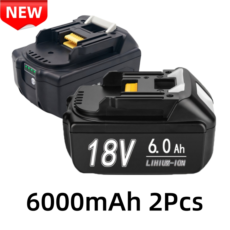 Bl1850 para makita 18v bateria recarregável 18650 célula de íon de lítio adequado para makita ferramenta elétrica bl1860 bl1830 lxt400: Rosa
