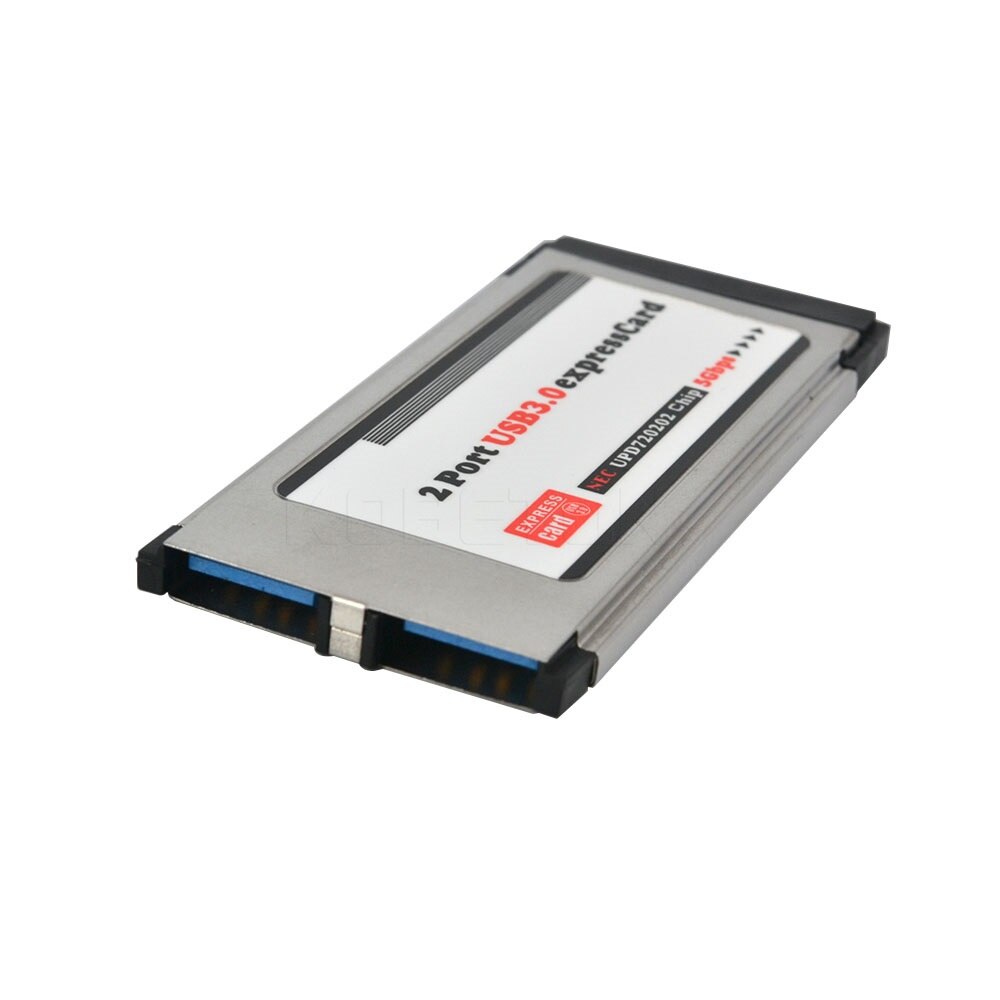 Kebidumei 2022 Pci Express Card Expresscard Usb 3.0 2 Port Adapter 34 Mm Express Card Converter
