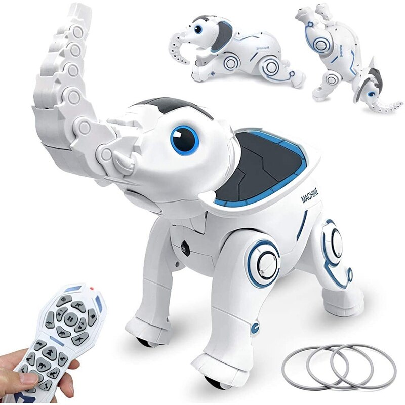 Robot éléphant télécommandé, jouets RC, programmation Interactive, danse intelligente, jouet pour enfants