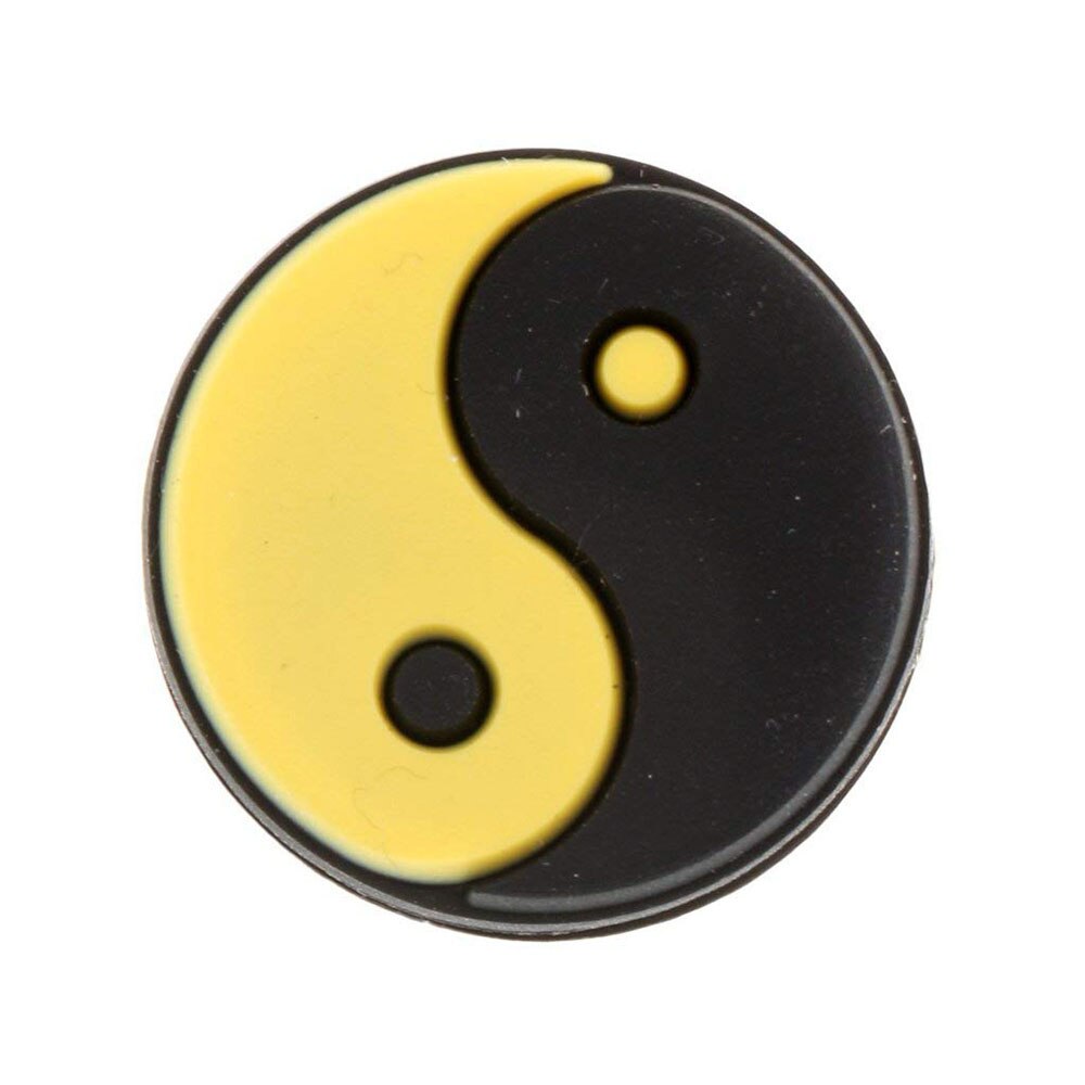 6 Stuks Siliconen Yin Yang Tennisracket Vibratie Demper Schokdemper