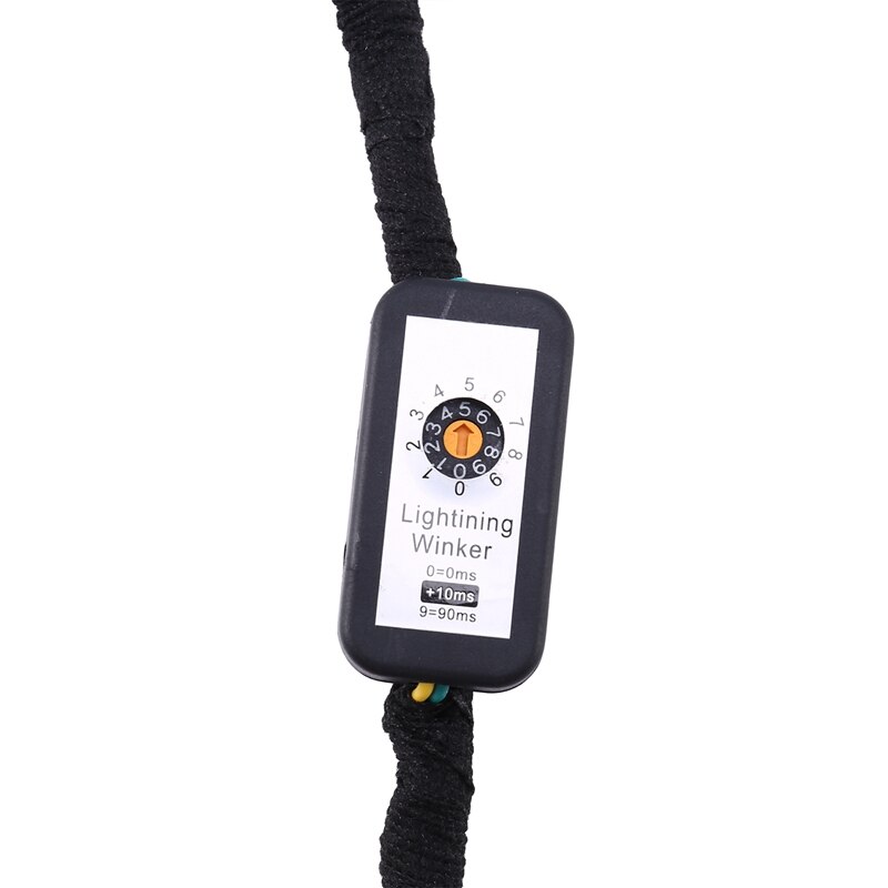 1Pc Auto Voor Achterlicht Voor Of Achter Richtingaanwijzer 3-staps Sequentiële Dynamische Achtervolging Flitsmodule Boxen 12V 21W  34