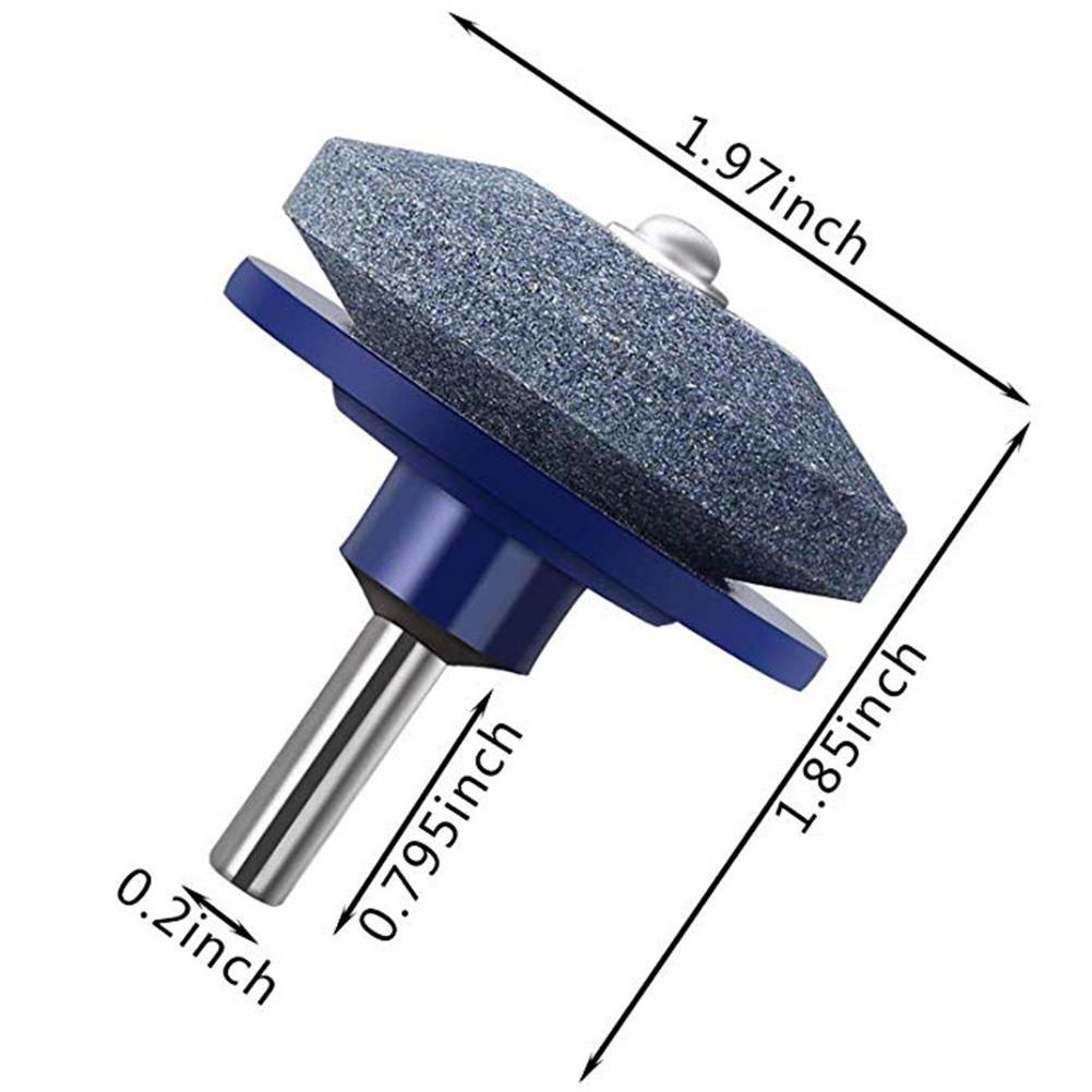 Lawn Mower Sharpener Mower Blade Abrasive for Power Drill Hand Drill