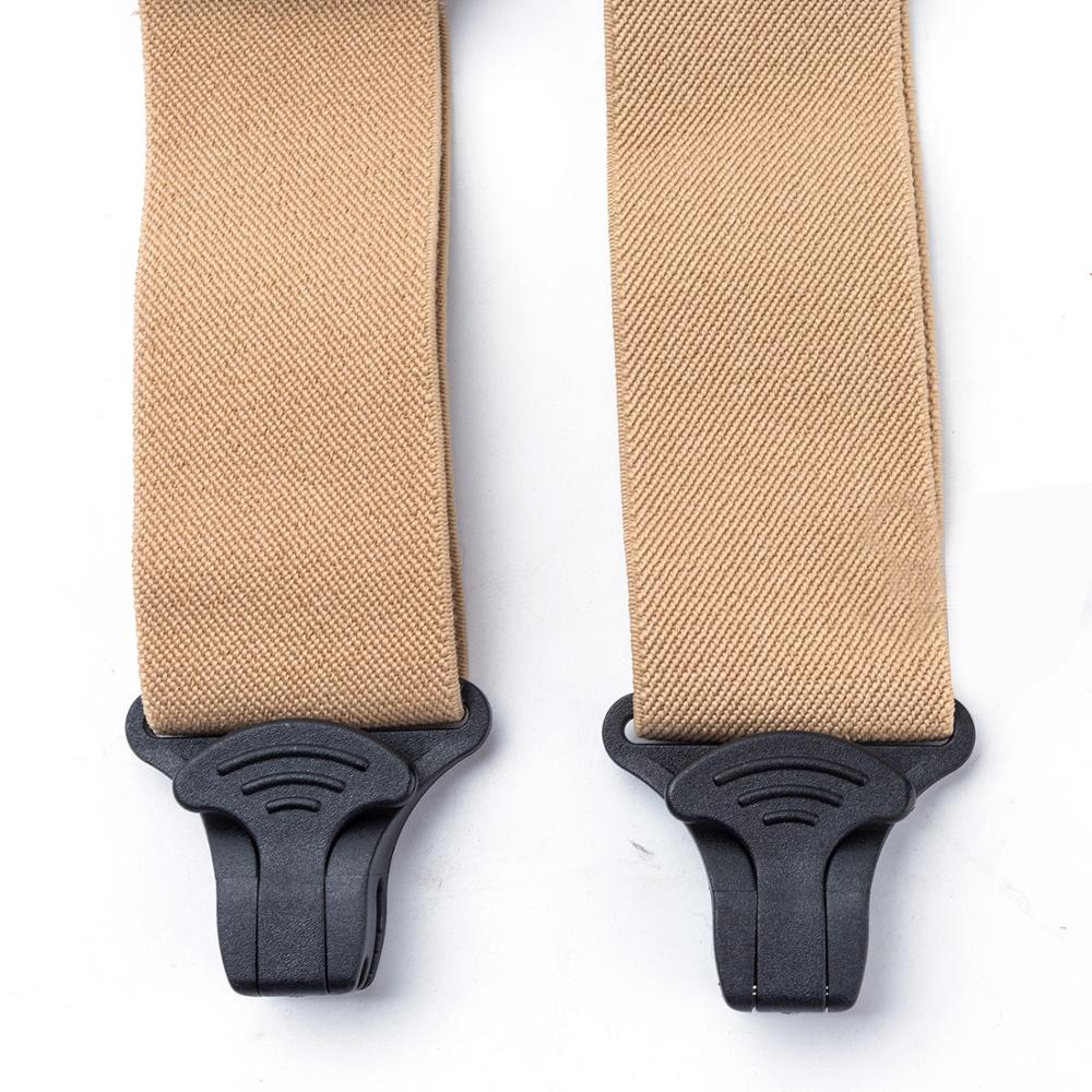 Pantalón para hombre estilo aviador, tirantes Vintage, 4 clips, tirantes de correa, Pantalones