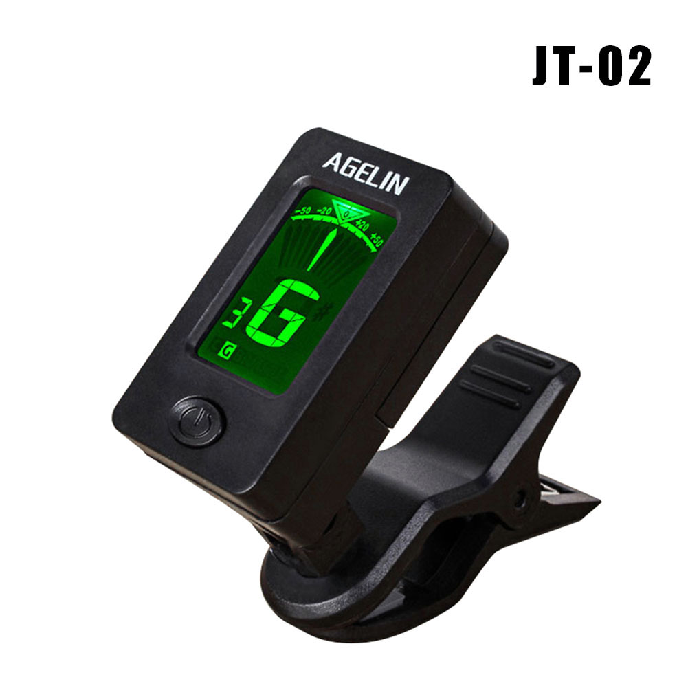 Mini Digital Clip Tuner Rotatable Sensitive Accessories for Guitar Bass Violin Ukulele YS-BUY: Chocolate