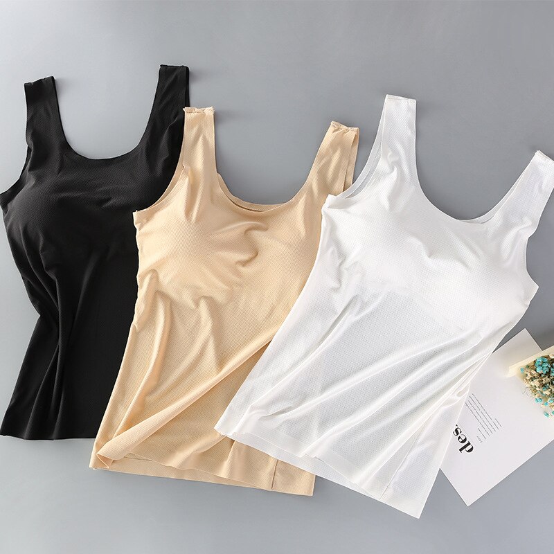 Gobetter ice silkki rintaliivit naisille hengittävät crop topit liivi rintaliivit pehmustetut saumattomat alusvaatteet fitness push up bralette toppi