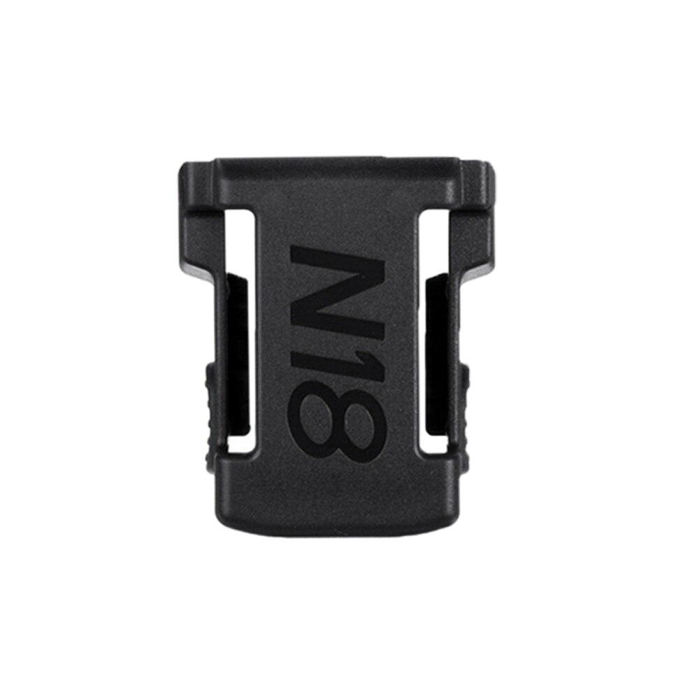 1/2/3Pcs Batterij Houder Voor Milwaukee Batterij Mount Dock Houder Fit Voor M18 48-11-1850 18V Mount Houder Cover Dock Clip: 1 pc black