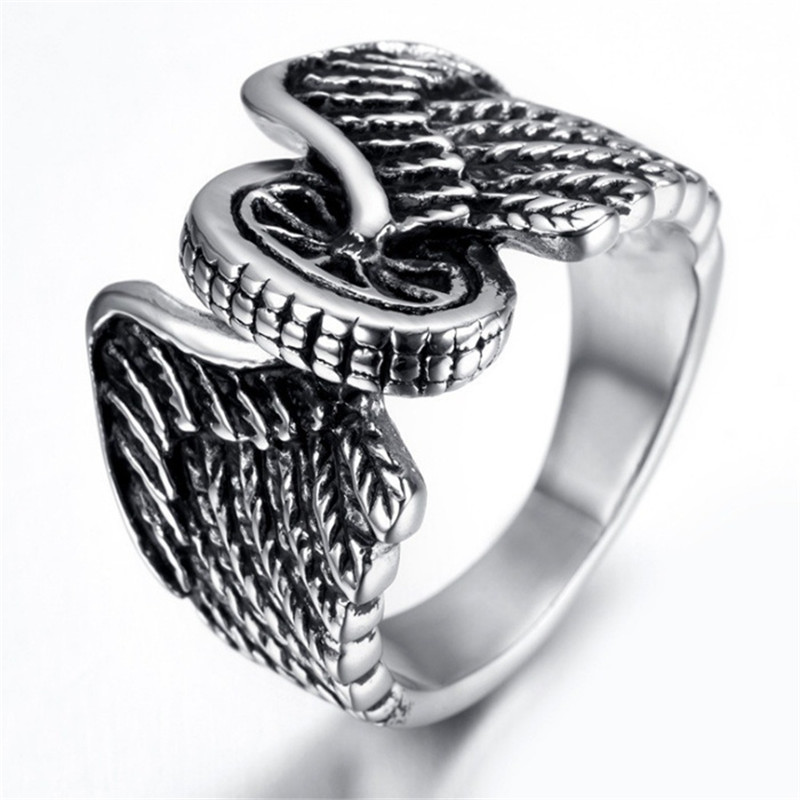 Fdlk Eagle Motorfietsen Band Biker Mode Motor Biker Mannen Ring Sieraden