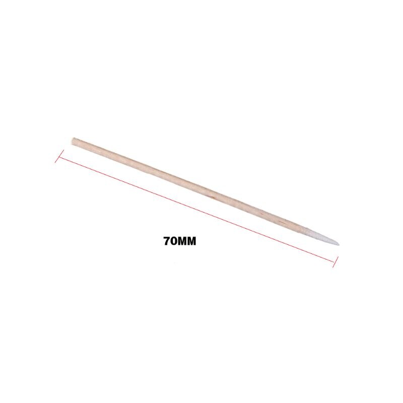 Herramientas de limpieza de bastoncillos de algodón para iPhone, Samsung, Huawei, puerto de carga, limpiador de orificios de auriculares, herramientas de reparación de teléfono, 100 unids/paquete