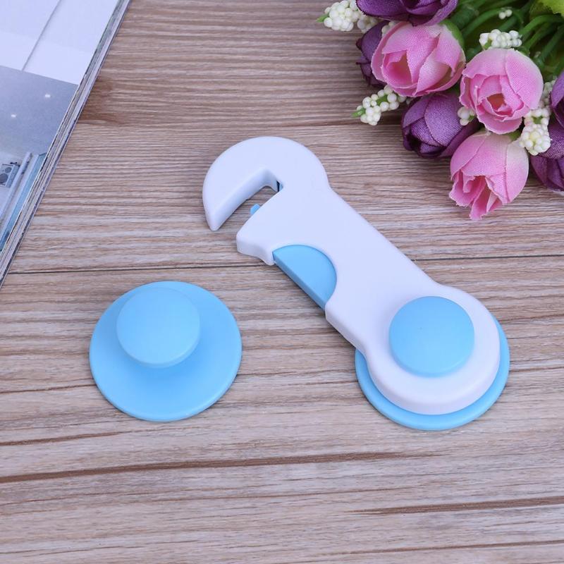 5Pcs Kind Veiligheid Kabinet Lock Baby Proof Beveiliging Protector Lade Deur Kast Lock Plastic Bescherming Kids Veiligheid Deurslot
