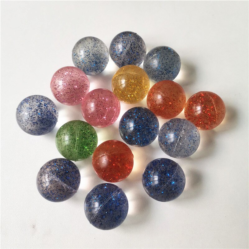 Bolas de rebote de goma para niños, 10 unidades, 3CM, brillantes, hinchables, para saltar, malabares, juegos deportivos al aire libre