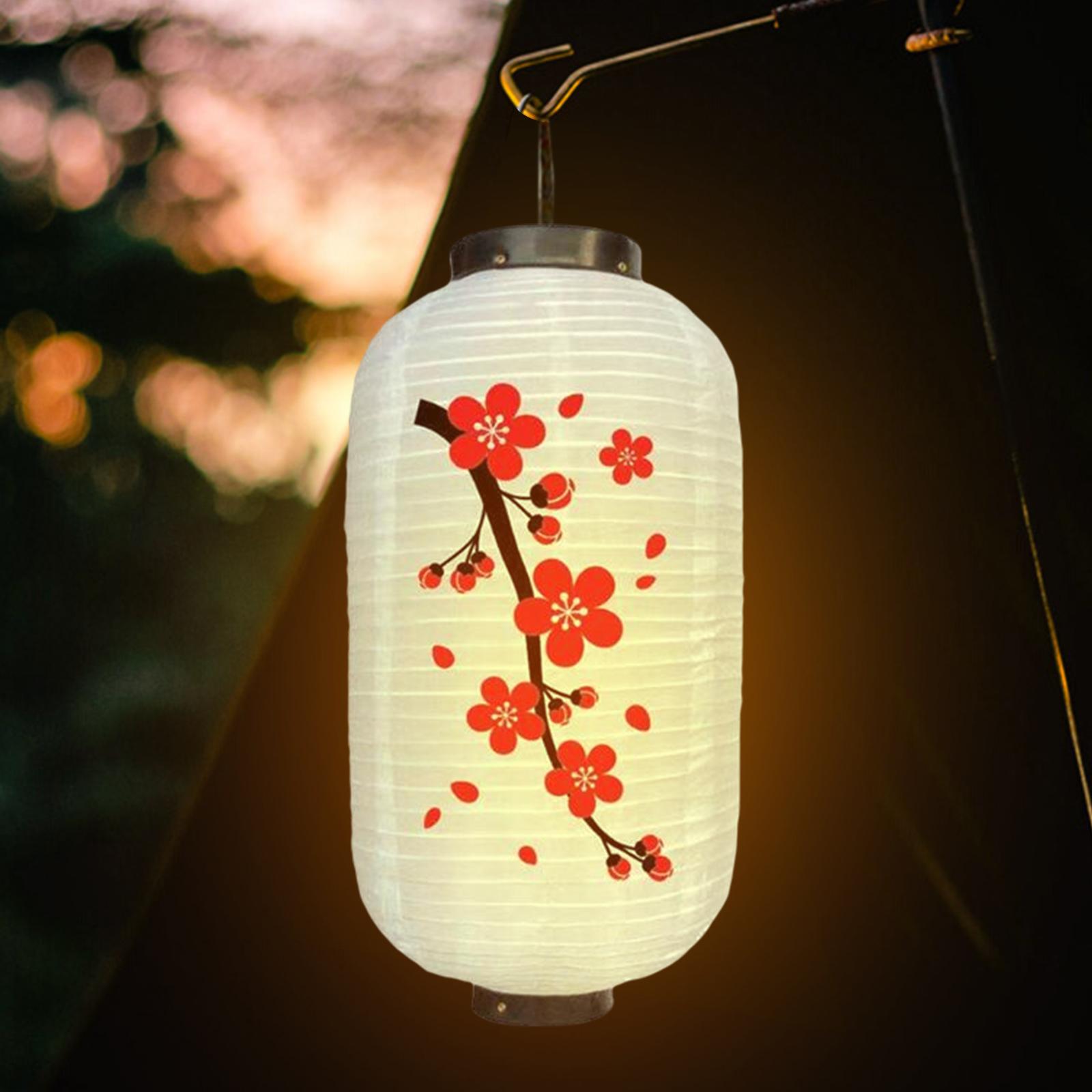 Traditionele Japanse Stijl Lantaarn Lampenkap Hangende Oosterse Lamp Voor Outdoor Lente Festival Bar Restaurant: Olijf