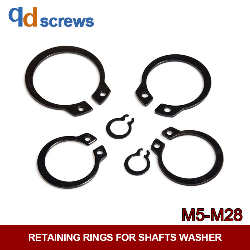 M5M6M7M8M9M10-M28 Shaft retaining Snap ring clip washer Retaining Rings For Shafts DIN471