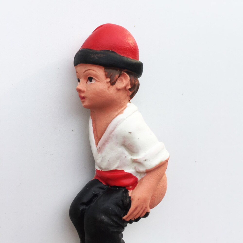 Babelemi Leuke Spanje Caganers Magneet Toerist Souvenirs Handgemaakte 3d Hars Koelkast Magnetische Stickers Home Decor