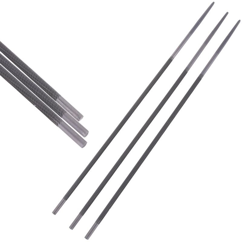 3x Pro 4Mm Ronde Kettingzaag Zaagketting Bestanden Indienen Slijper Voor Houtwerk B36B